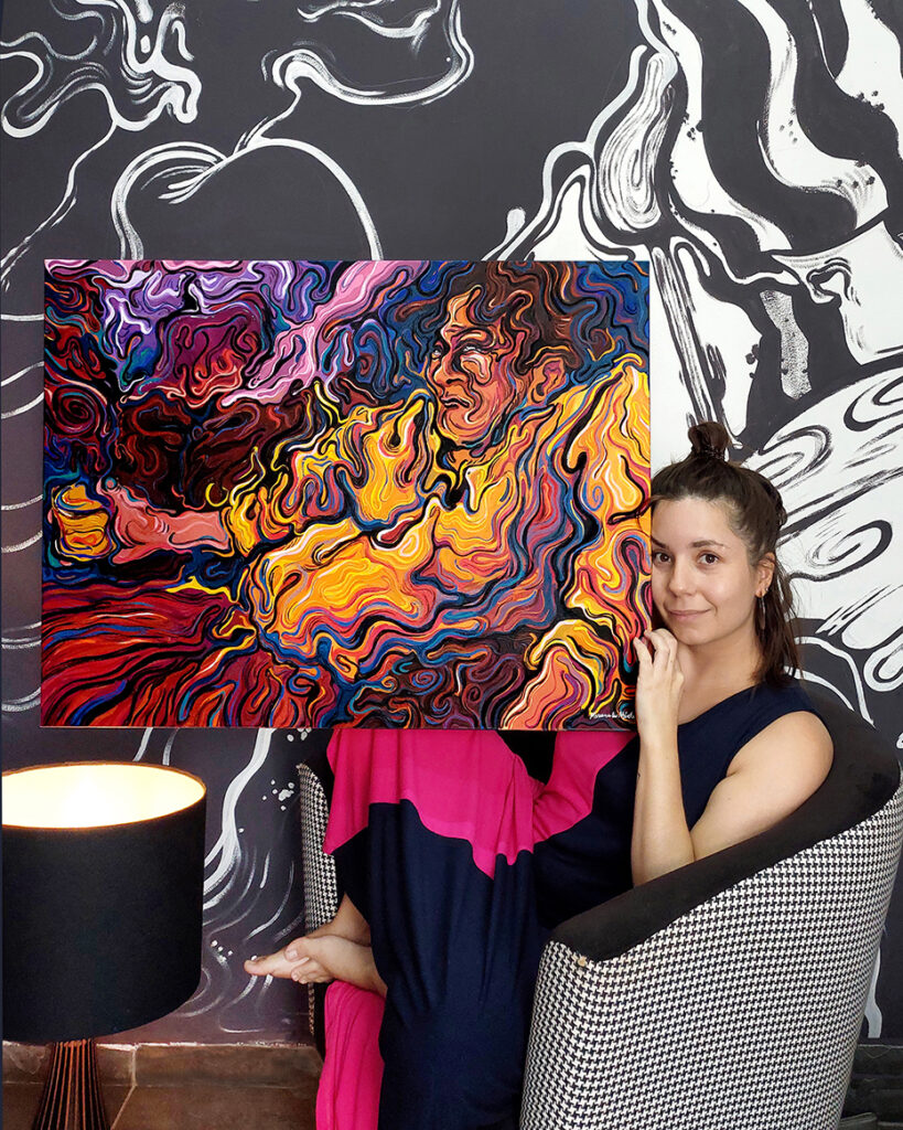 mariana lio quadros artista plástica expressionismo