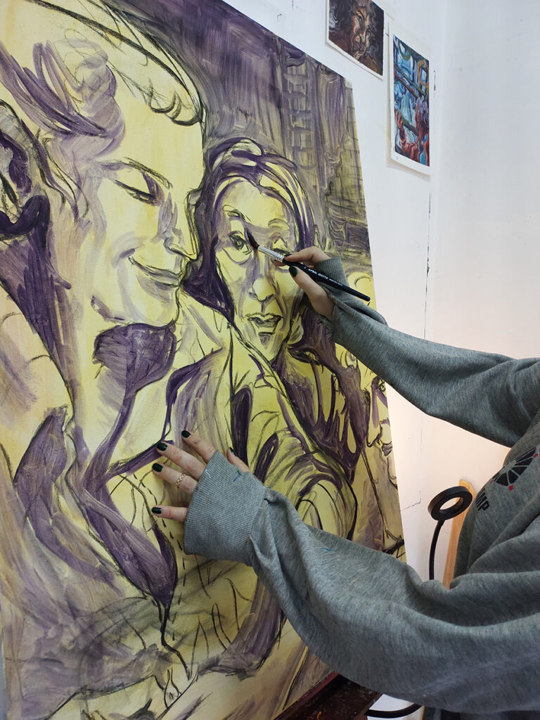 mariana lio artista plastica artes plasticas quadros expressionismo